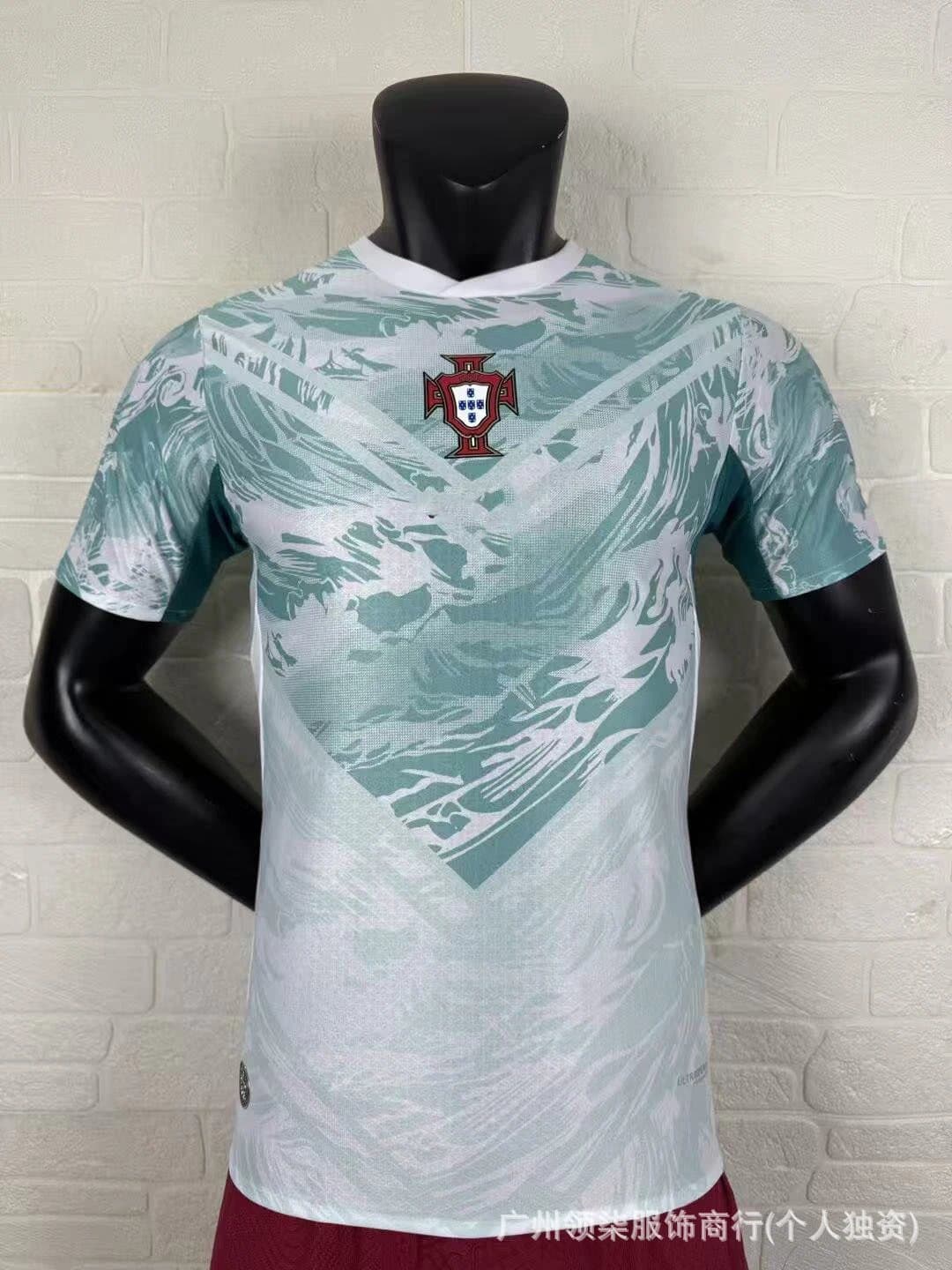 Nike Portugal Home Jersey Wave Print