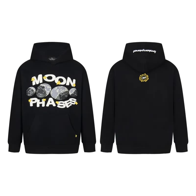 Broken Planet Hoodie Moon Phases