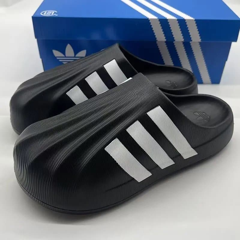 Adidas Adilette Slide Core Black Silver