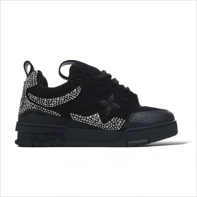Louis Vuitton LV Trainer Crystal Embellished