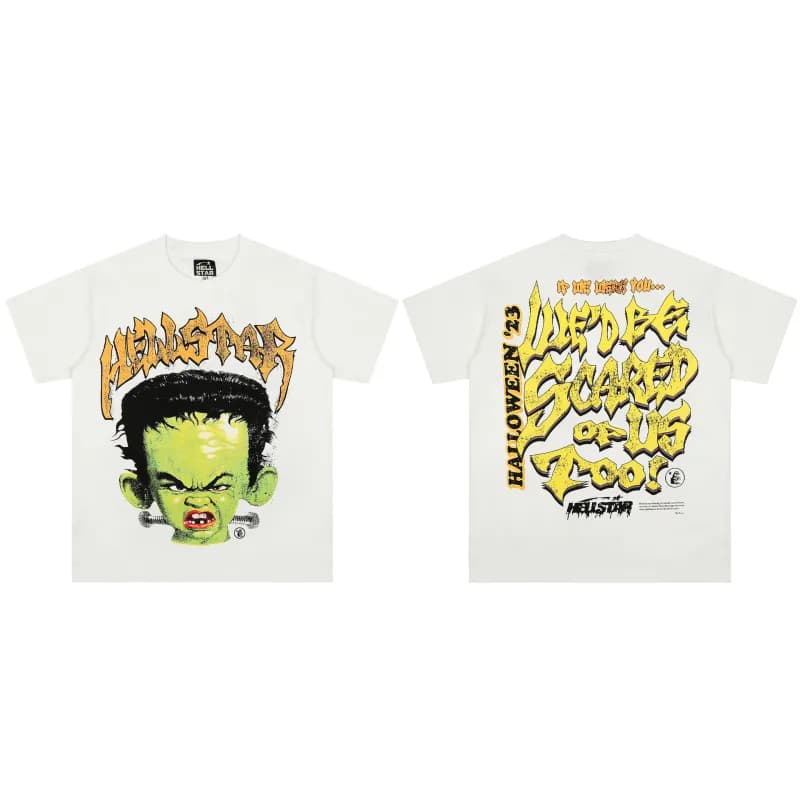 Hellstar Ribcage Tee Skeleton Print — ss3155