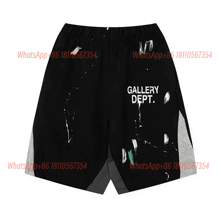 Fear of God Essentials Logo Shorts Black — Gallery Dept-黑