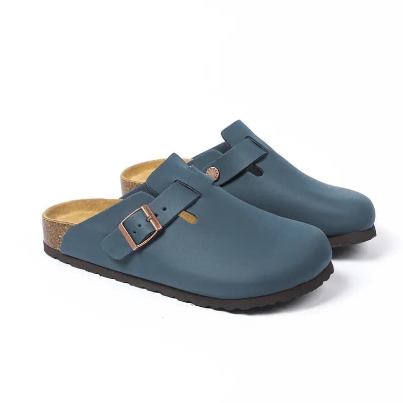 Birkenstock Boston Clog Matte Blue