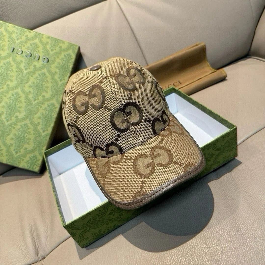 Burberry Baseball Cap Monogram Trim — 824# 卡其色（盒子+防尘袋）
