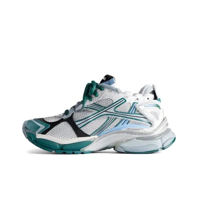 Balenciaga Triple S Graffiti — Runner7.5湖水绿