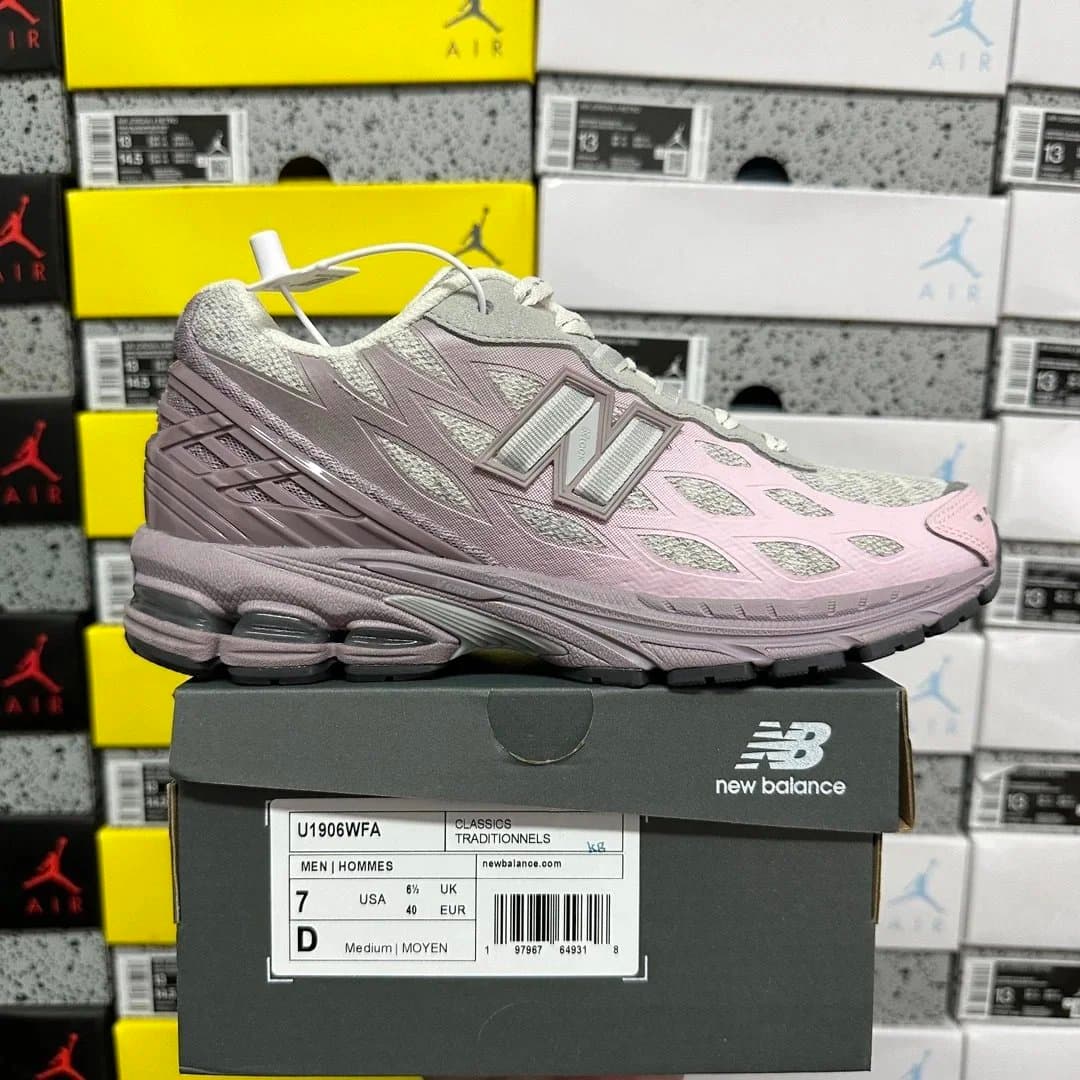 New Balance 1906R Grey — TOP版 · 紫色 U1906WFA