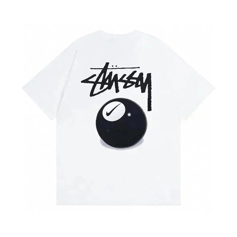 Stüssy Logo Tee Brushstroke Logo — 010127142