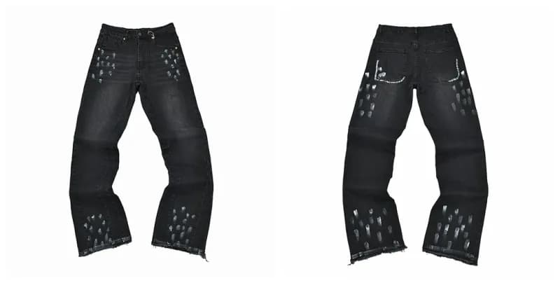Levi's 501 Jeans Distressed Stud Detail