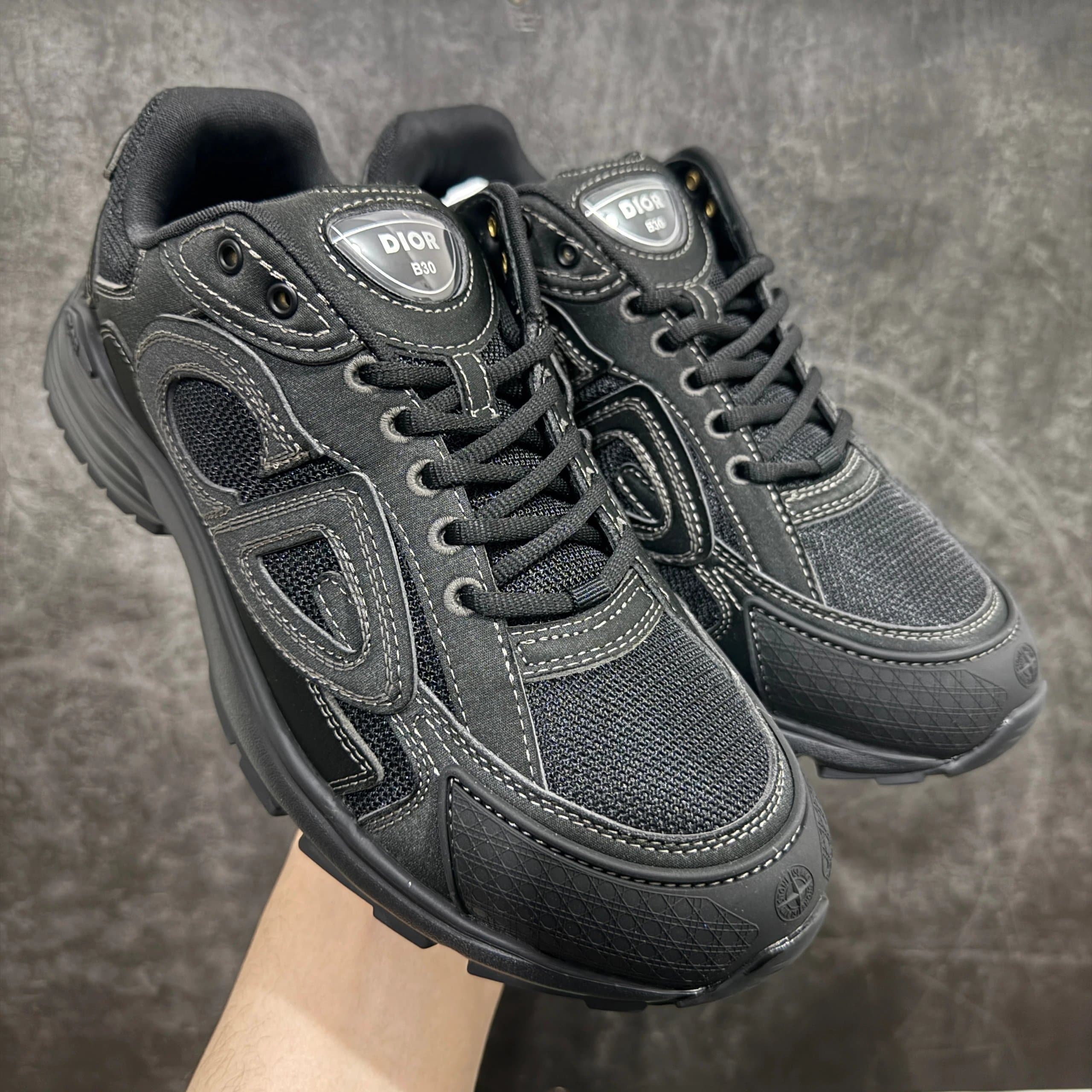 Dior B22 CD Logo — A+版本 · 石头岛联名黑