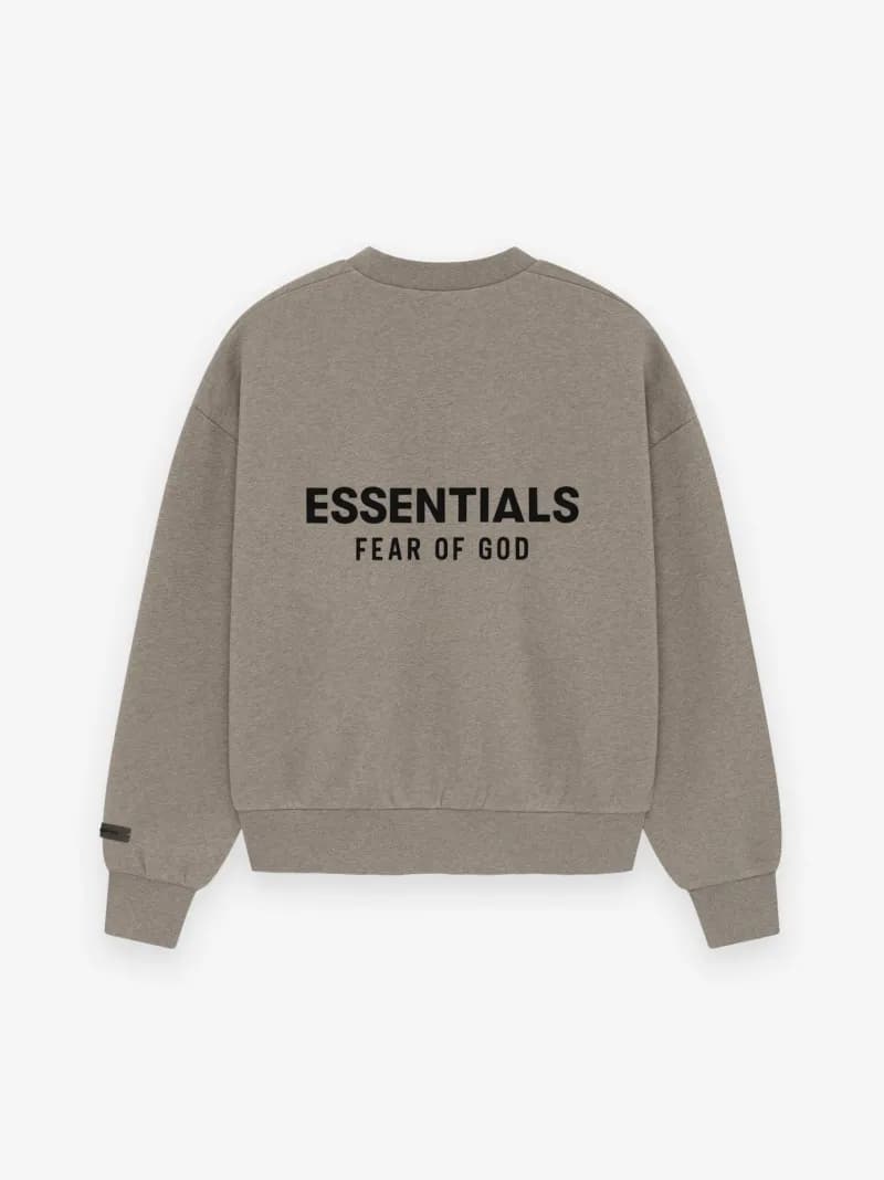 Fear of God Essentials Crewneck Sweatshirt Essentials Logo Back