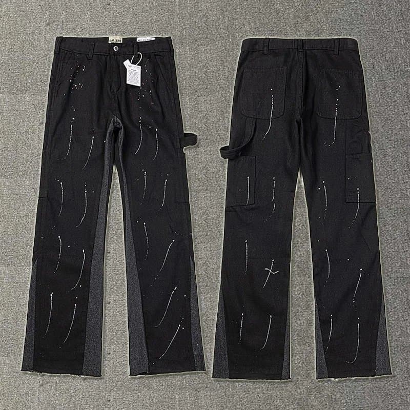 Corteiz Cargo Trousers Paint Splatter