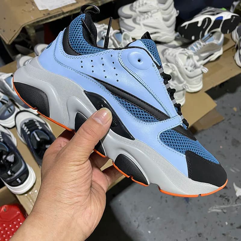 Dior B22 Light Blue Mesh