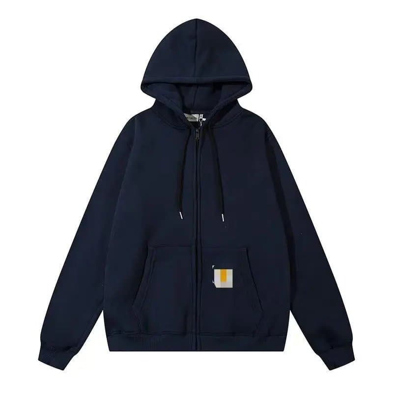 Carhartt WIP Zip-Up Hoodie Classic Logo Patch