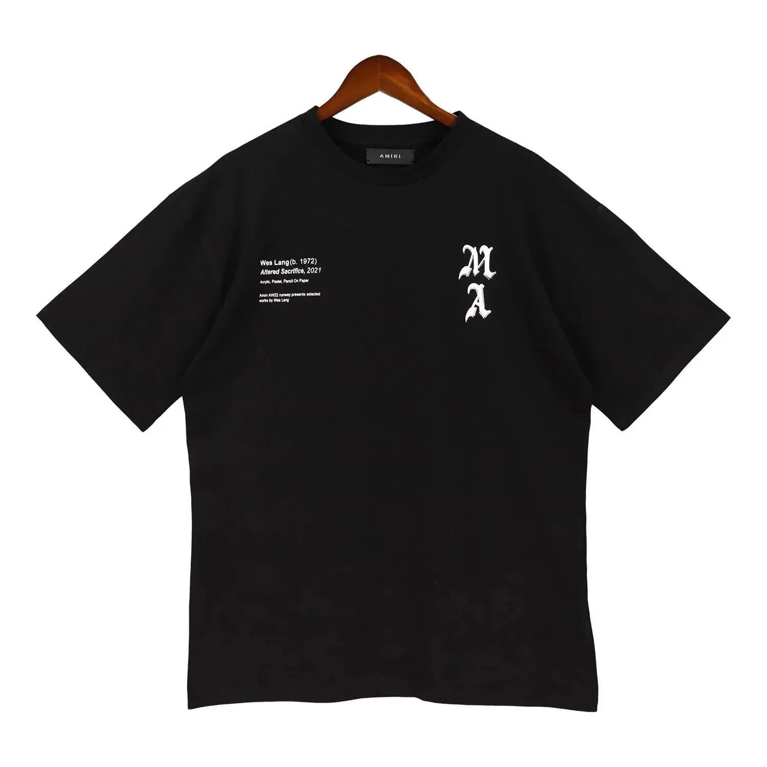 Amiri Graphic Tee Engineered 20 Print — 1