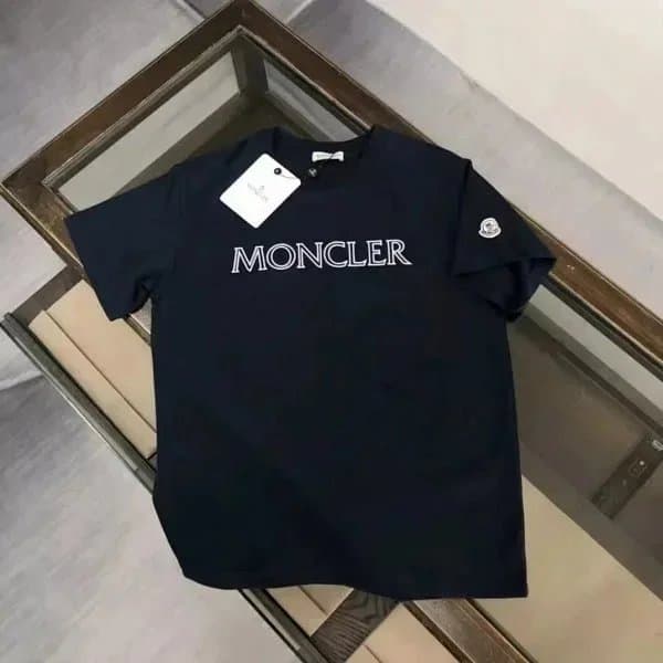 Moncler Logo T-Shirt Embroidered Logo