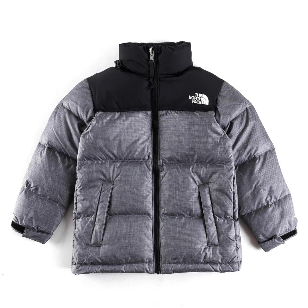 The North Face Nuptse Jacket Olive/Black — 灰色