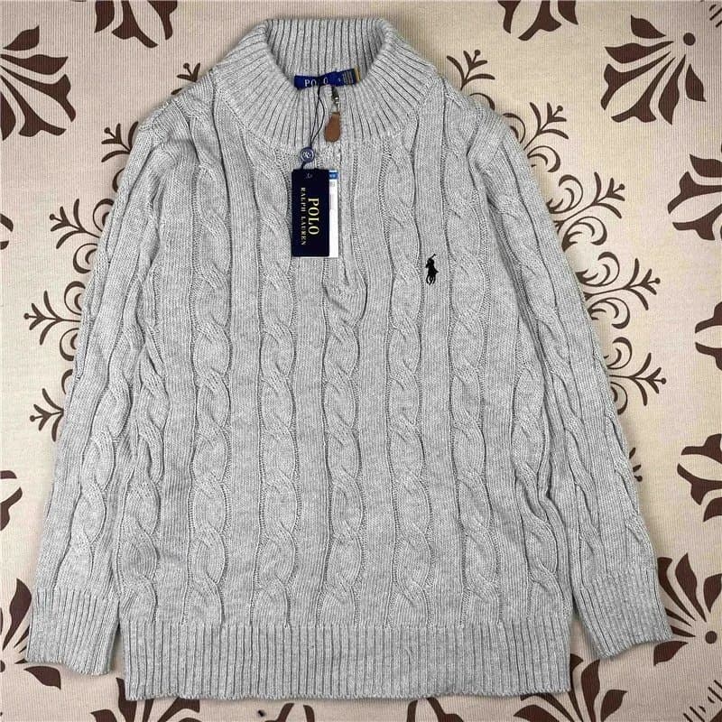 Polo Ralph Lauren Cable Knit Sweater Half-Zip