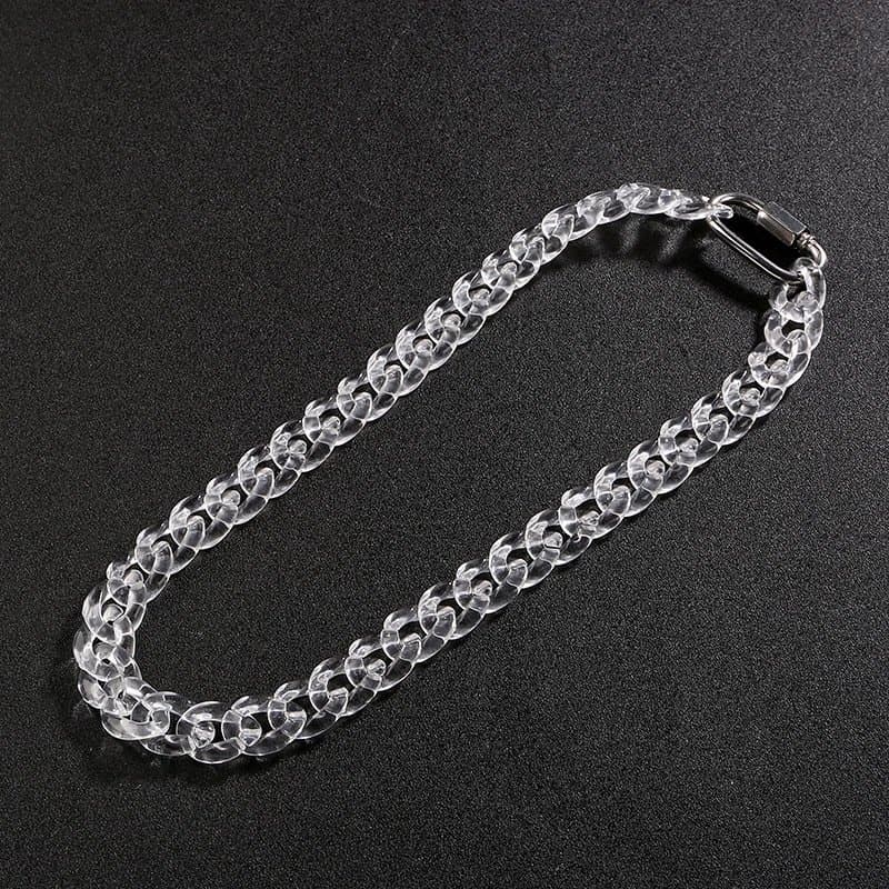 Chrome Hearts Curb Chain Transparent Acrylic