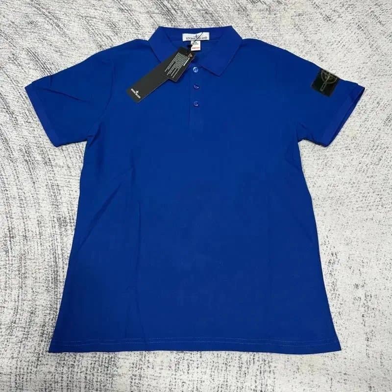 Stone Island Polo Shirt Solid Color