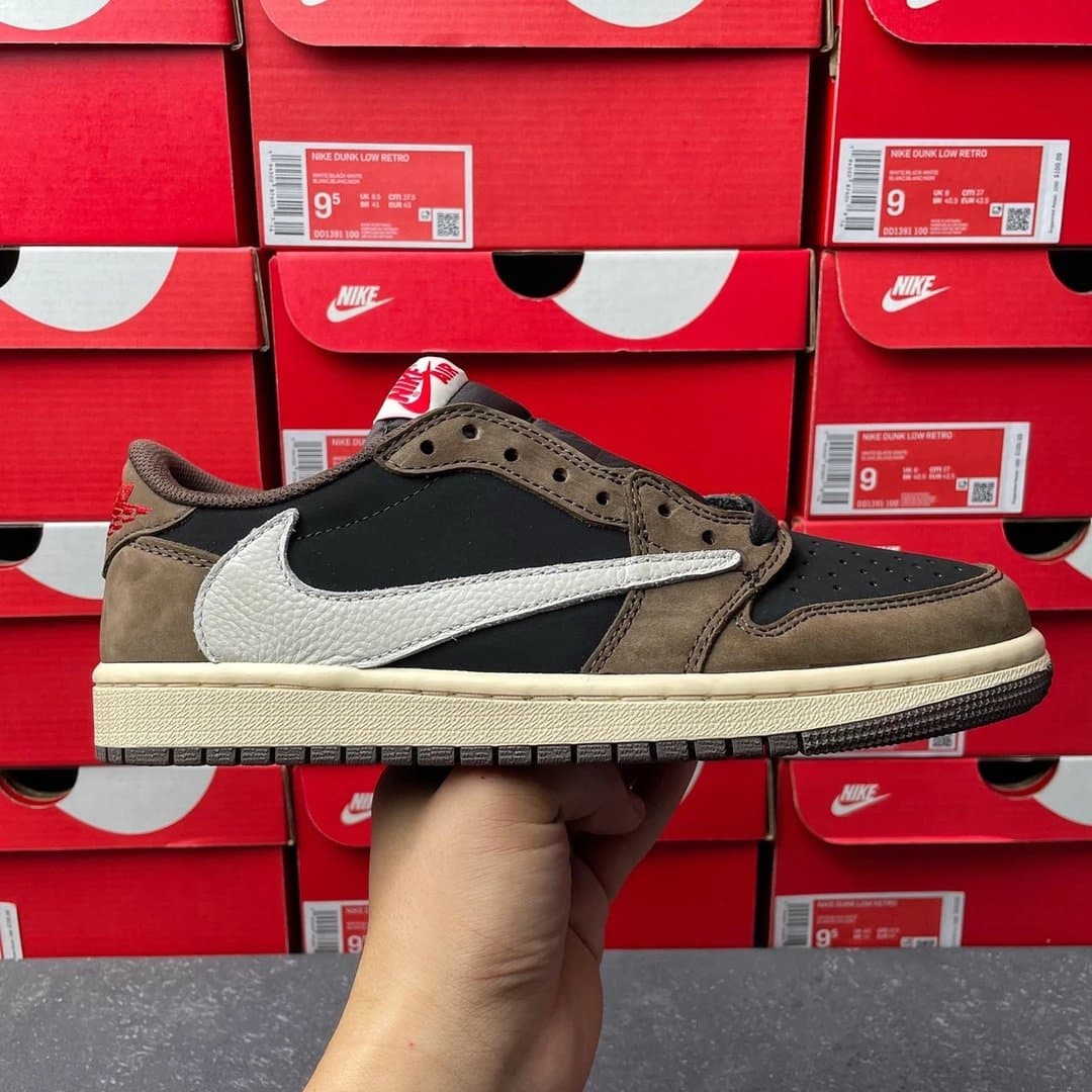 Nike × Travis Scott Dunk Low Retro Cactus Jack — F版 · 5