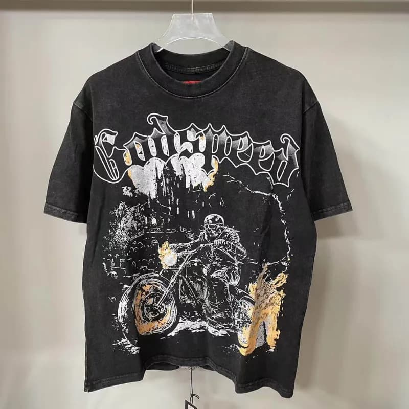 Gallery Dept. Graphic Tee Earth & Skeleton Print — 款式 36