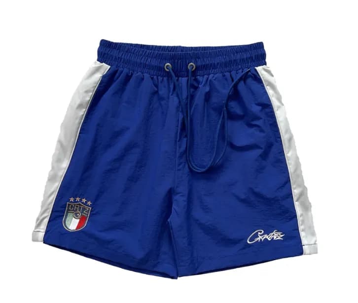 Converse Basketball Shorts Star Logo Panel — 8238#Blue