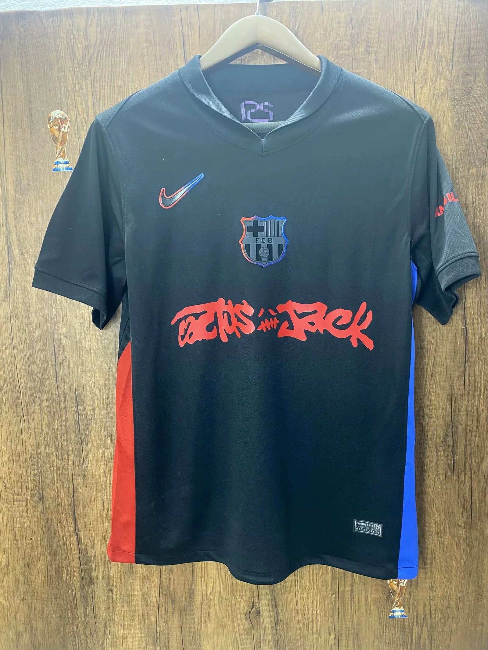 Nike FC Barcelona Third Jersey Cactus Jack Collab