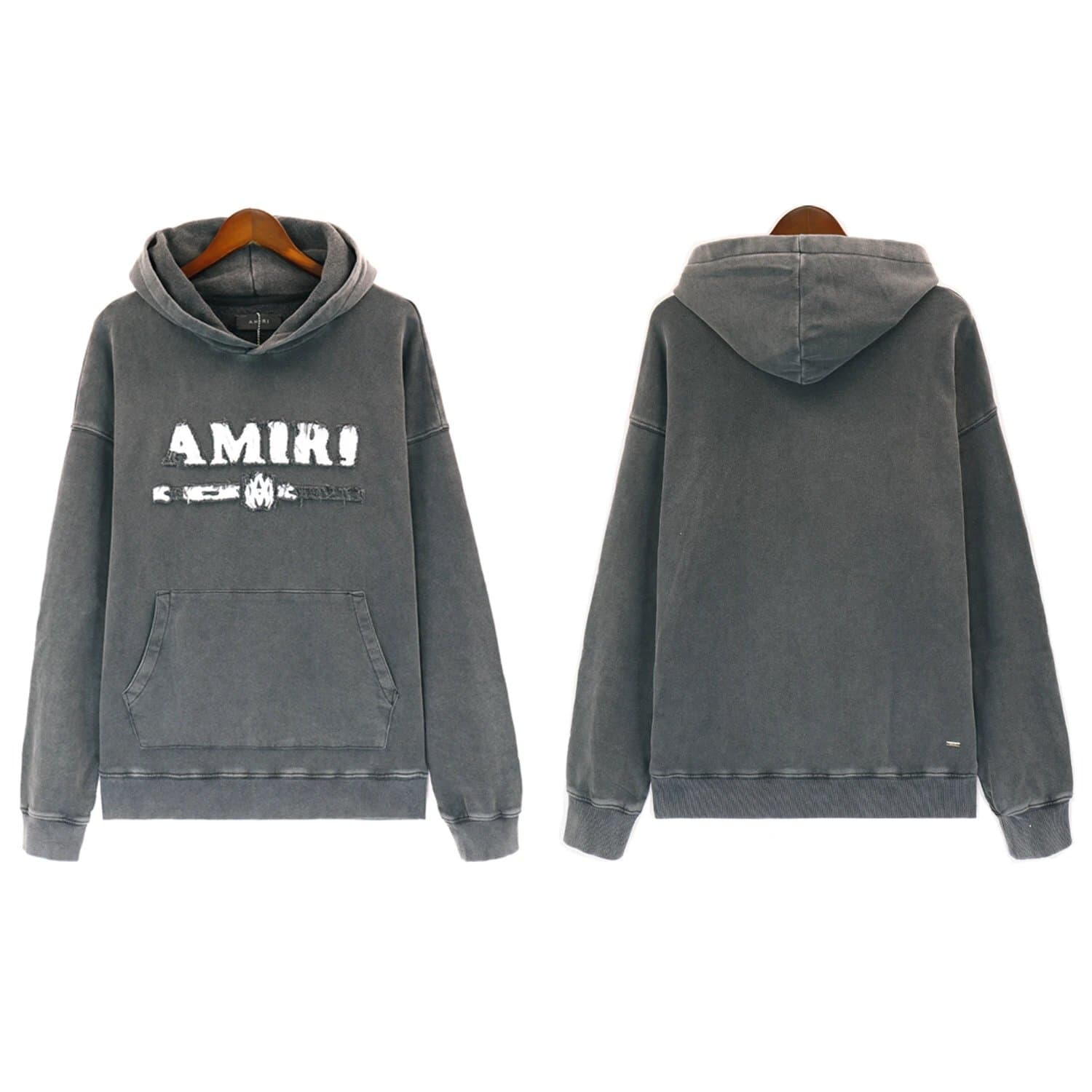 Amiri Hooded Sweatshirt Script Logo — S26