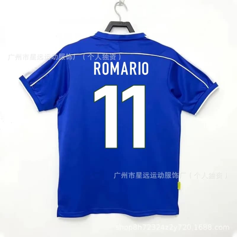 Nike Romario #11 Jersey Retro Football Shirt