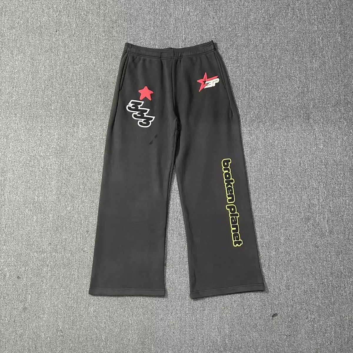 Track Pants Broken Planet Logo — 风格22 裤子【加绒】