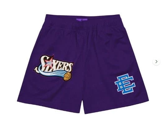Mitchell & Ness Mesh Shorts Lightning Bolt — FDC370-31