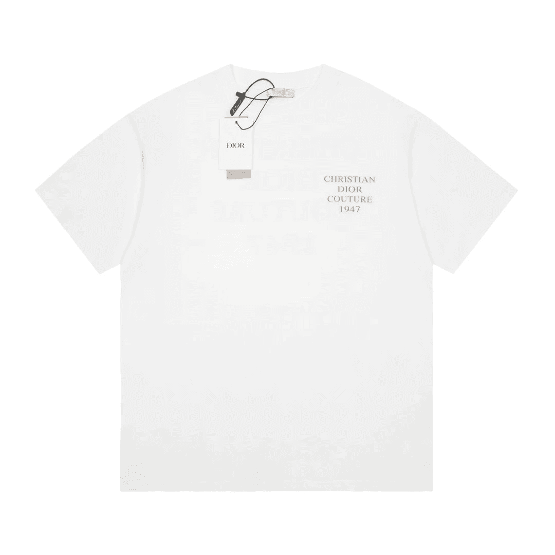Dior T-Shirt Oblique Logo Patch — 19