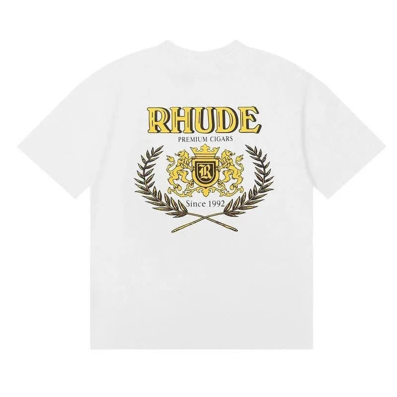 Rhude Graphic Tee Heritage Logo — A26