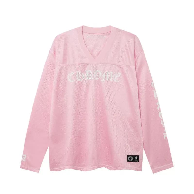 Chrome Hearts Mesh Long Sleeve Top Chrome Logo