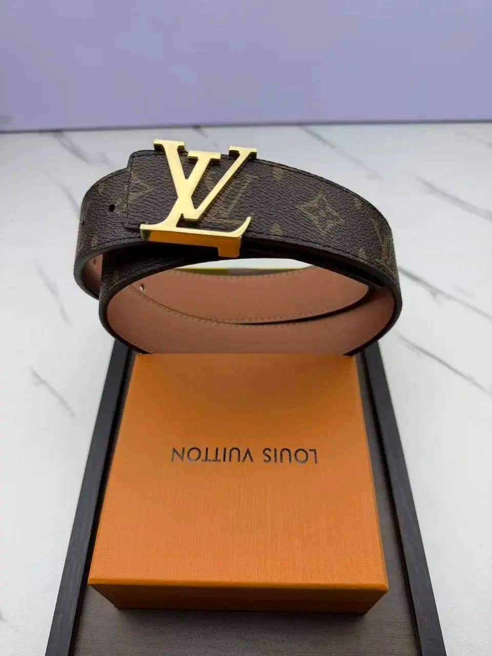 Louis Vuitton LV Belt Monogram Canvas