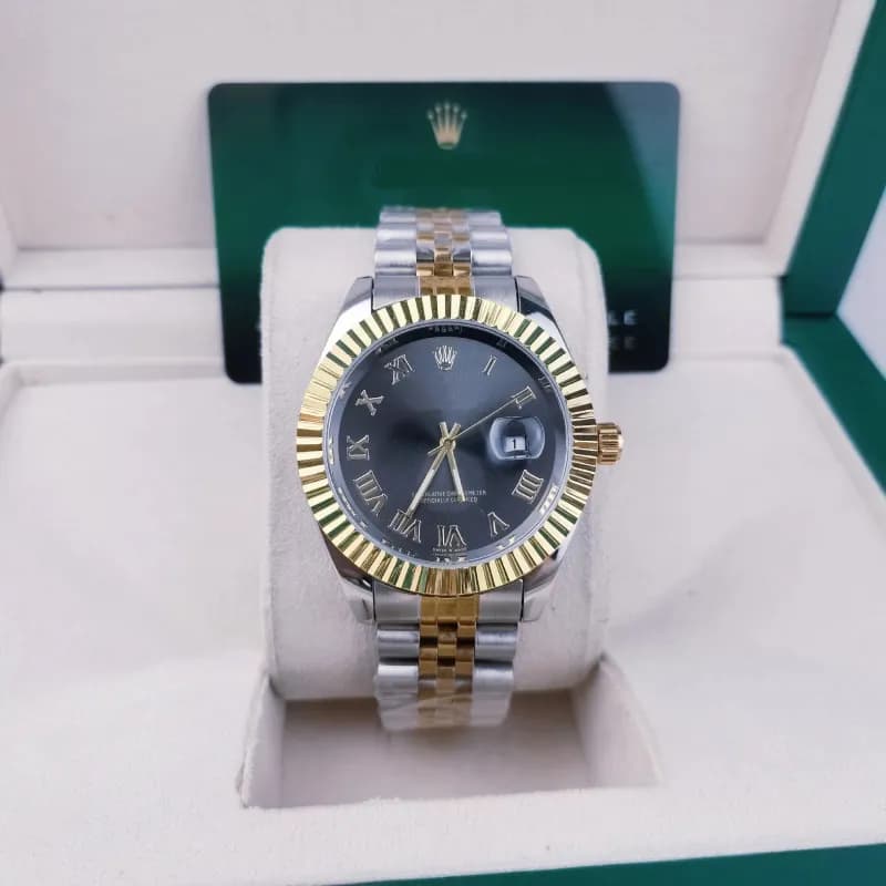Rolex Datejust 41 Two-Tone Black Dial