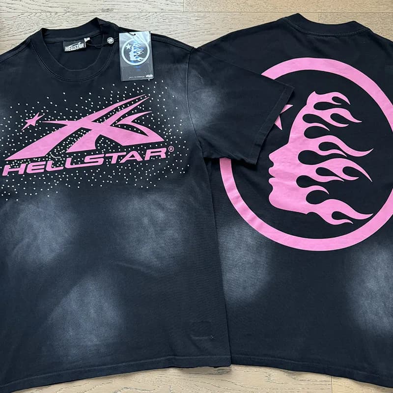 Hellstar Graphic Tee Flame Logo