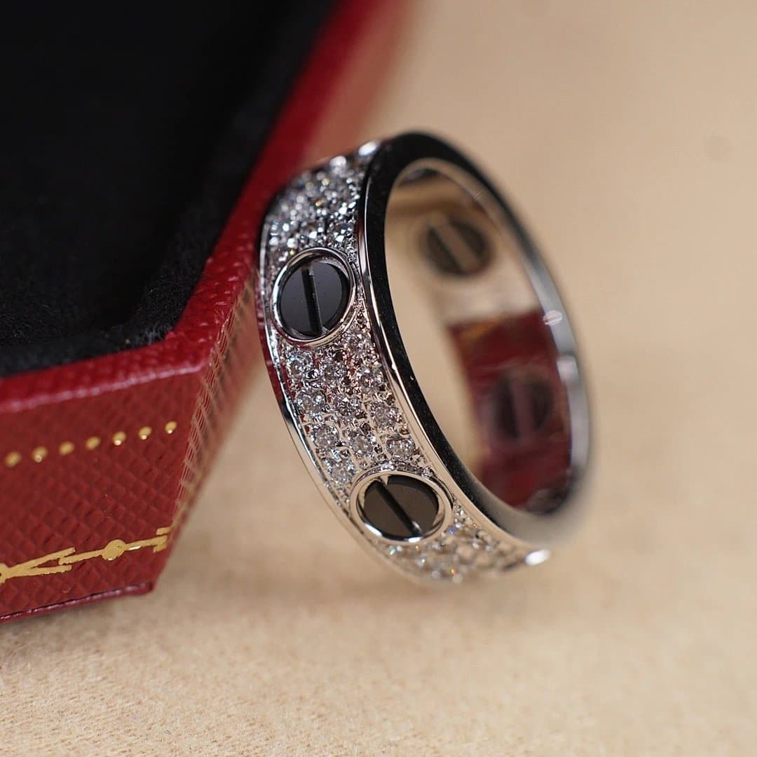 Cartier Juste Un Clou Ring Paved Diamond