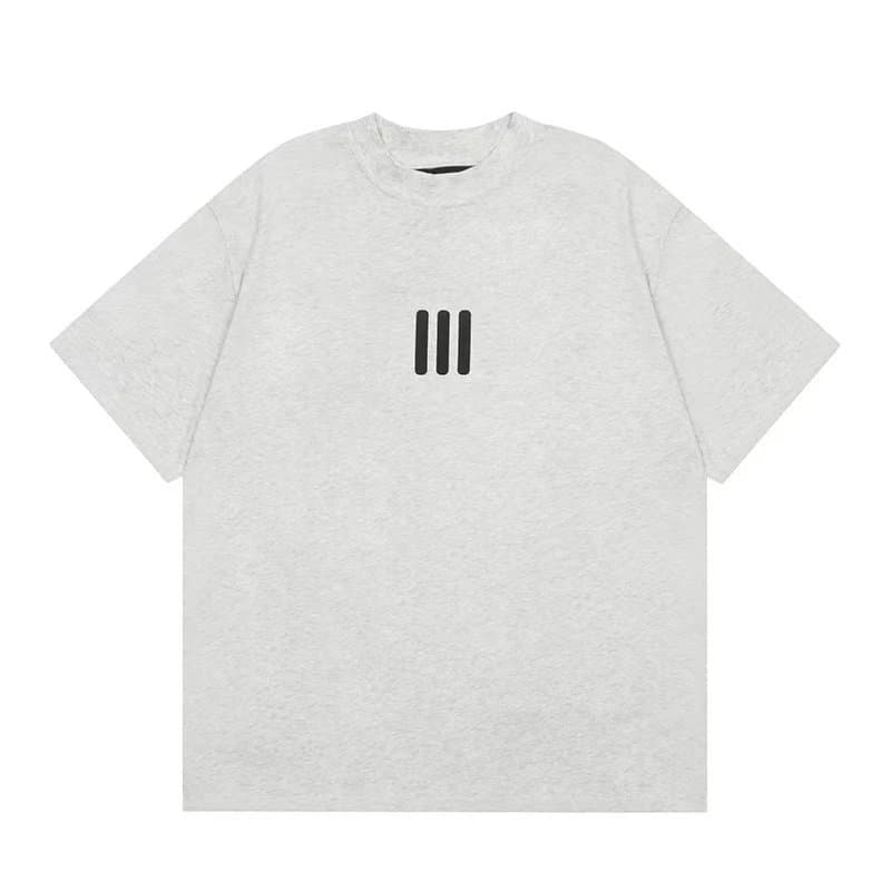 Fear of God Essentials Logo Hoodie Essentials — 2412  短袖 浅灰色