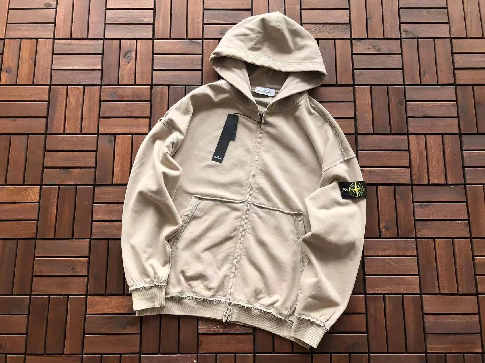 Stone Island Hooded Sweatshirt Solid — 8