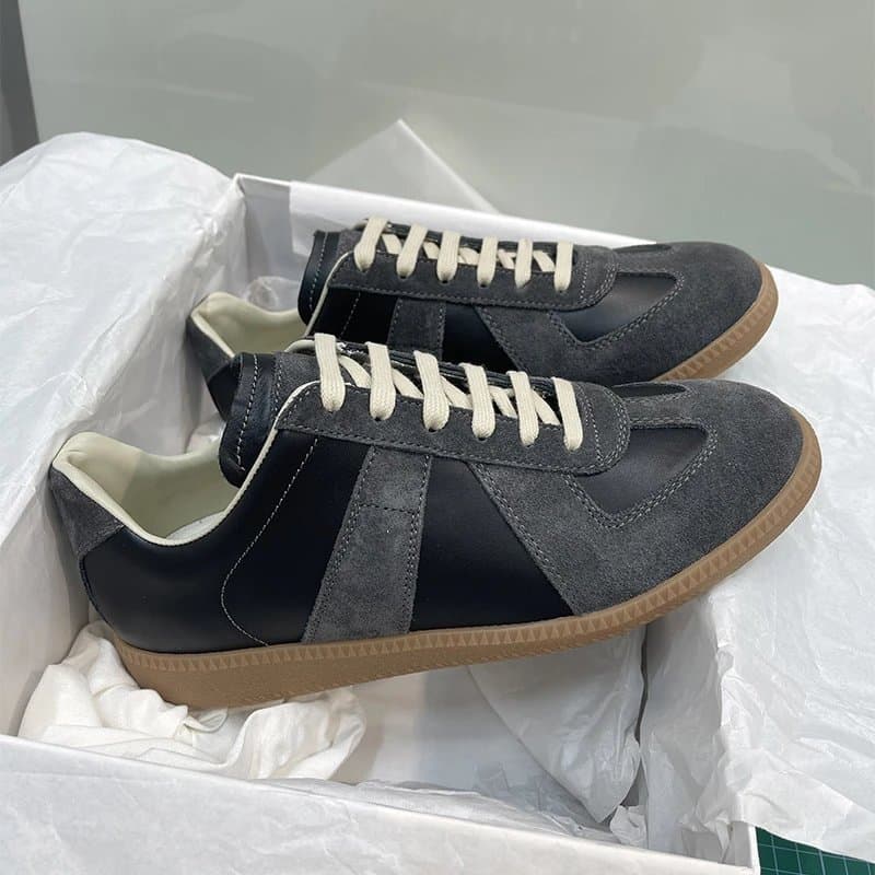 Maison Margiela Future Sneaker Black Grey Suede