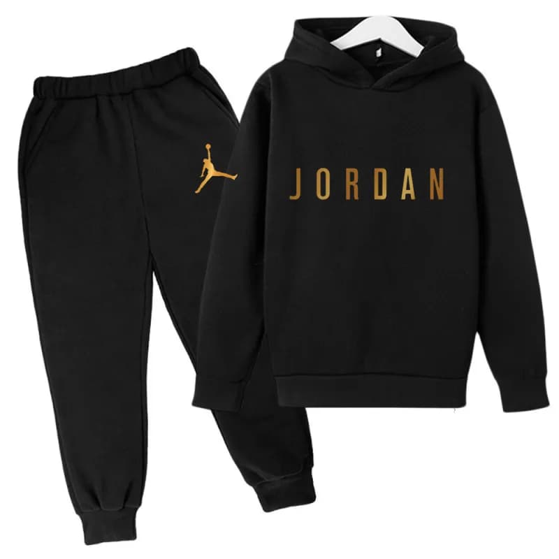 Nike Hoodie and Joggers Set Swoosh Graphic — 01