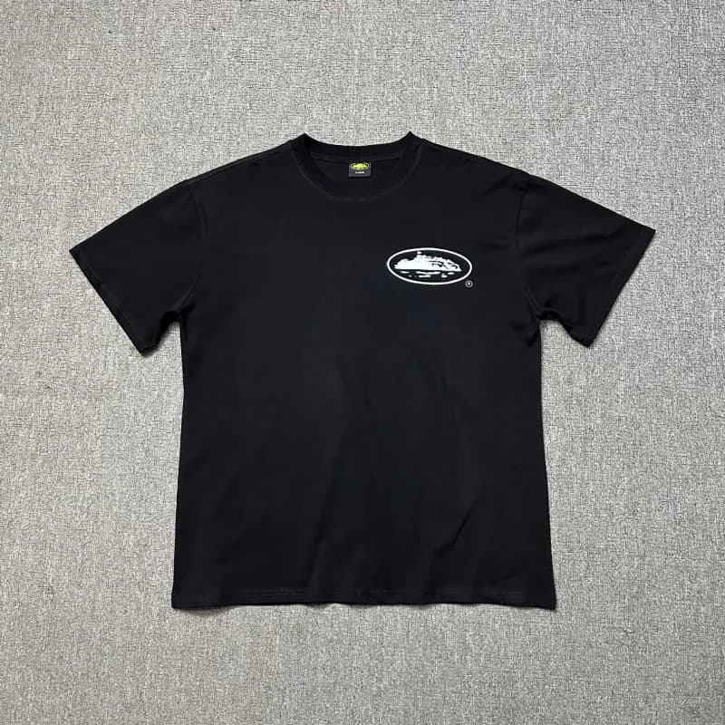 Corteiz T-Shirt Cortez Logo — 3178（黑色）