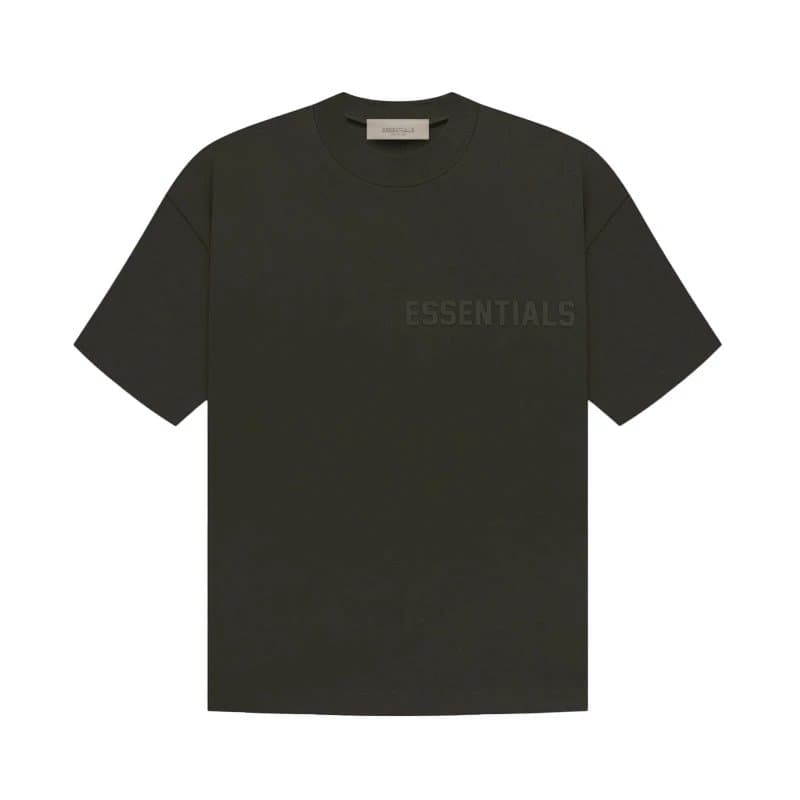 Fear of God Essentials Logo Tee Essentials — 棕黑色