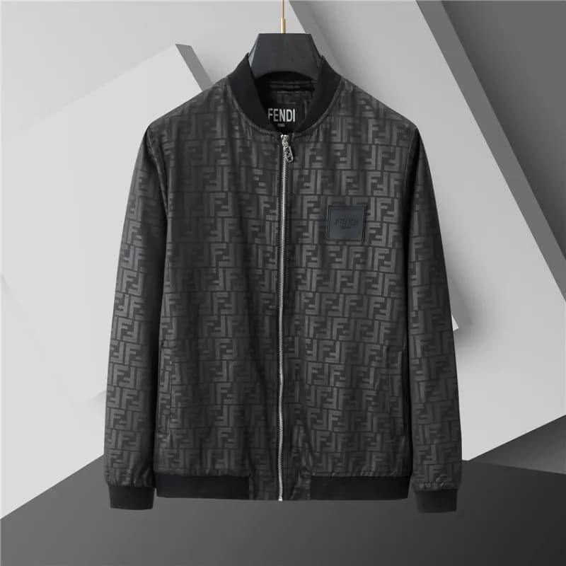 Louis Vuitton Monogram Hooded Jacket Brown Monogram — 66133 black