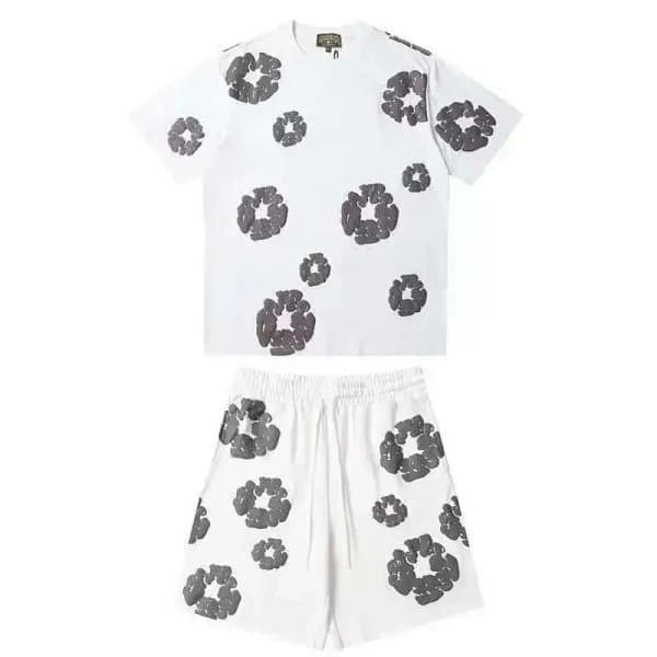 Balenciaga Printed Shorts Cloud Print — ZJ-33