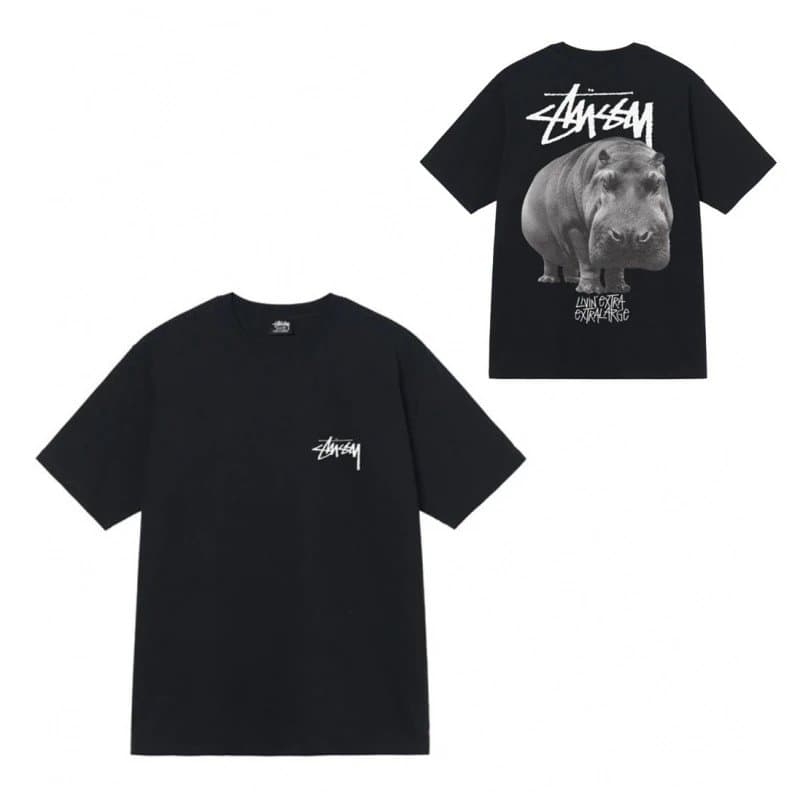 Stüssy Wizard Tee Gnome Graphic — 888黑色