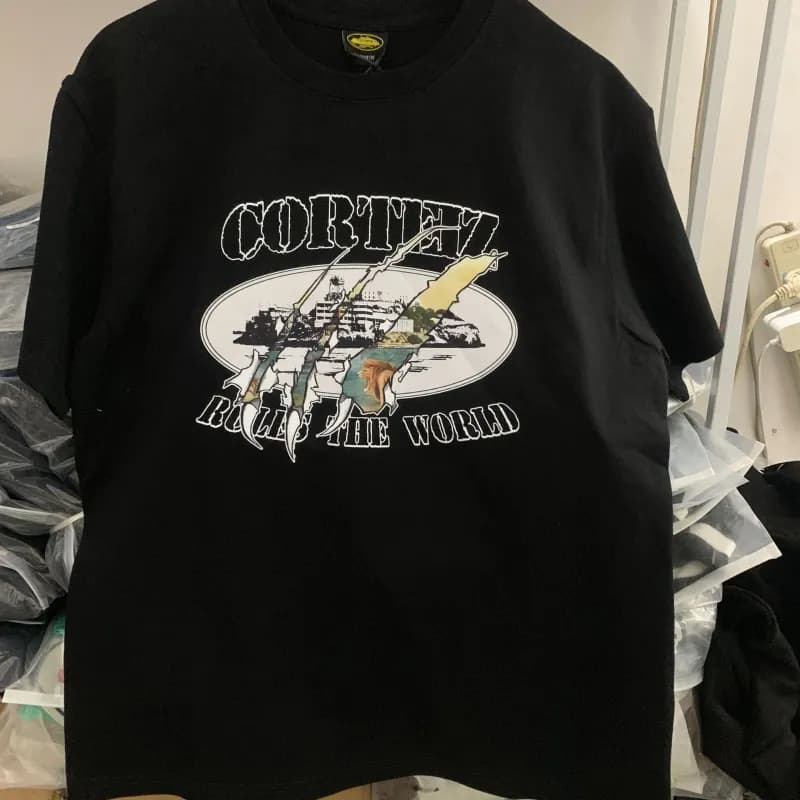 Corteiz Graphic Tee Rules The World