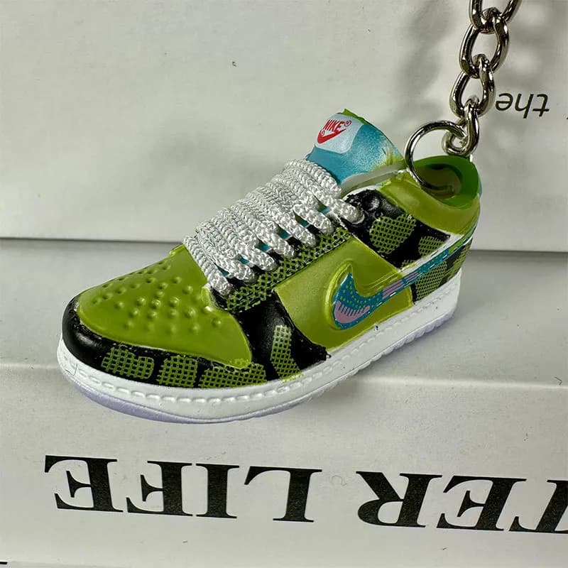 Cactus Plant Flea Market Sneaker Keychain Blue Lightning — 27. Lizard