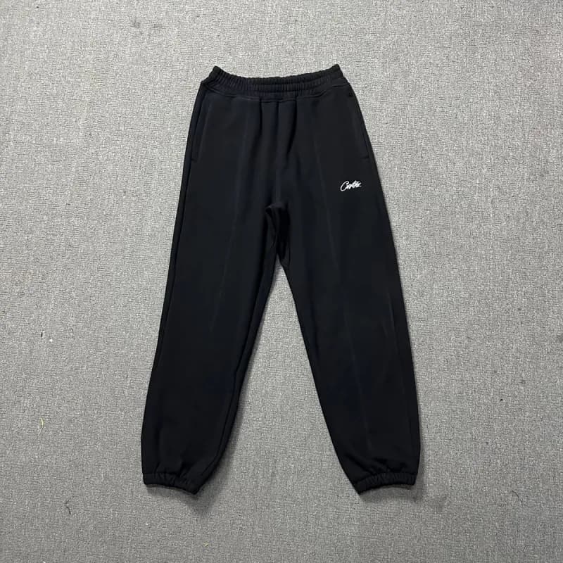 Corteiz Track Pants Embroidered Logo — 662黑色